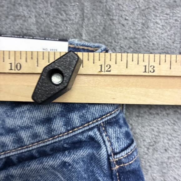 American Eagle Jeans Womens 000 Blue Super High Rise Straight Distressed - Picture 9 of 12